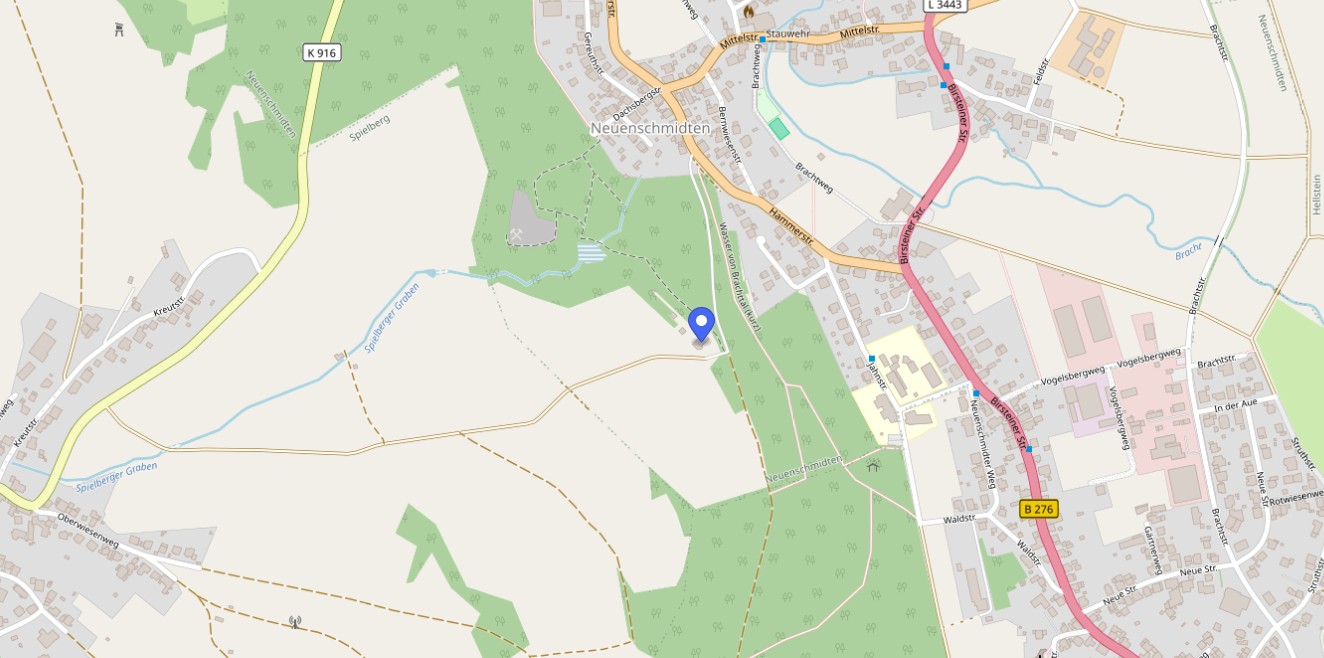 Openstreetmapkarte Schiessanlage Hasennest